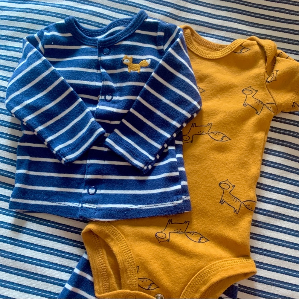 Carters Fox Set - Picture 2 of 3